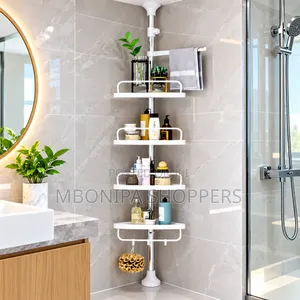 Adjustable 4-Tier Corner Shower Caddy Organizer