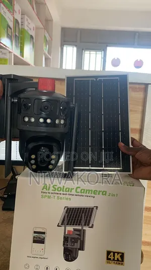 AI Solar Camera 2-in-1