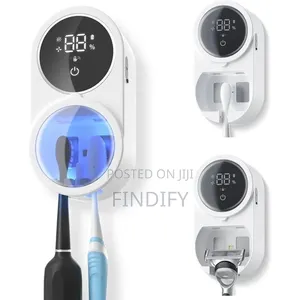 UV Toothbrush Sanitizer Box with Drying