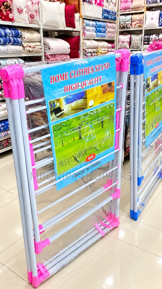 Foldable Home Clothes Drying Stand - 36M - 1
