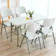 Portable Folding Dining Table and Chairs Set - 2