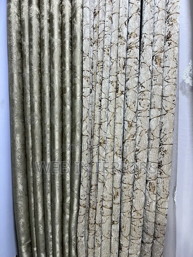 Velvet Curtain Material Per Meter - 1