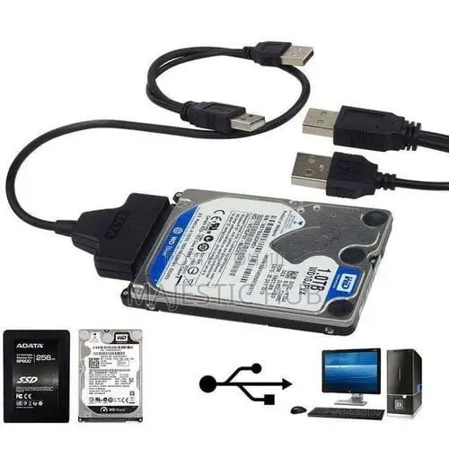 USB 3.0 to SATA Adapter Cable (Up to 4TB, 2.5"/3.5") - 1