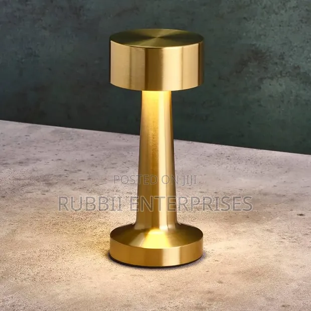 Flat-Head Cordless Rechargeable LED Table Lamp - 1