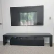 TV Stand Unit in Black - 3