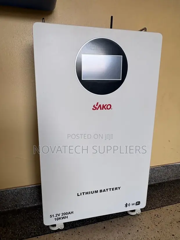 SAKO 10.24kWh 51.2V 200Ah LiFePO4 Lithium Battery - 1