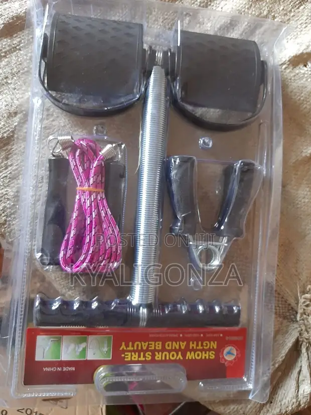 Tummy Trimmer, Skipping Rope & Hand Grip Set - 1
