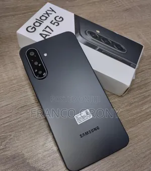 New Samsung Galaxy A17 5G 256GB Black