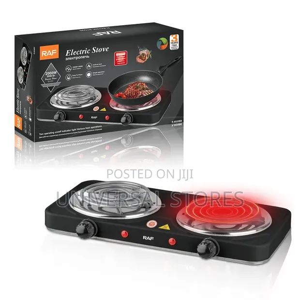 Raf Double Electric Hot Plate - 1