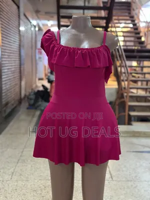 Actuel Ladies Classic Swimdress - Hot Pink Magenta