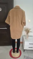 Women's Trendy Beige Trenchcoat (Size M) - 2