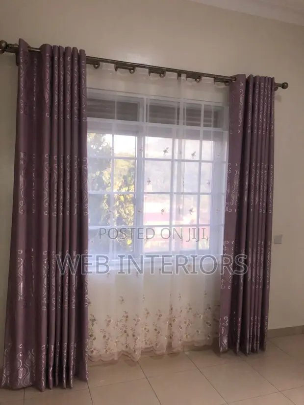 Hot Pink Curtains Per Meter - 1