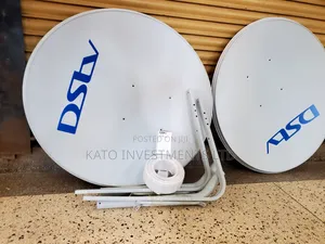 DStv Satellite Dish Kit with Mounting Bracket & Coaxial Cable