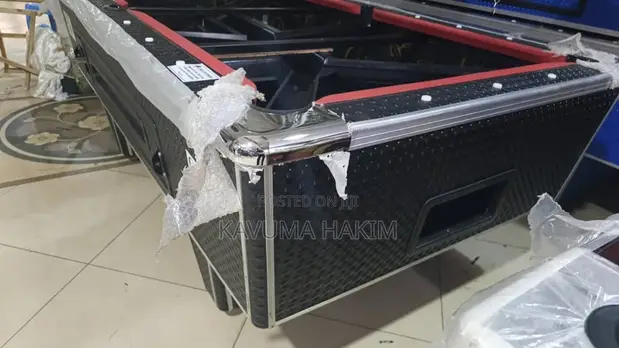 3D Black Pool Table - 1