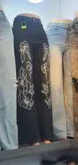 Women's Wide-Leg Jeans - Blue, Brand New - 3