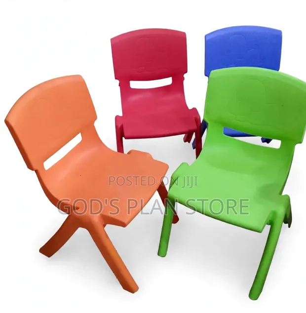Kids Plastic Chairs - Brand New - 1