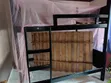 Used Double Bed Frame and 6 Dining Chairs - 1
