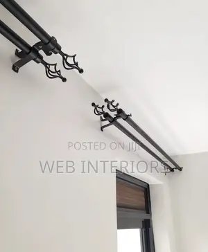 Metallic Curtain Rods Per Meter