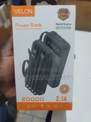 Velon 20000mAh Power Bank (Model: K03)