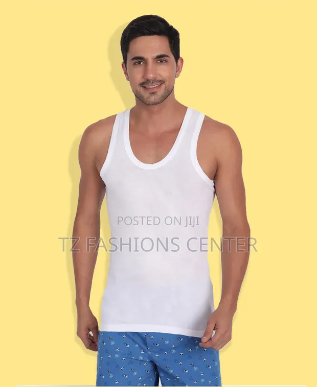 Men's Cotton Vests - 1