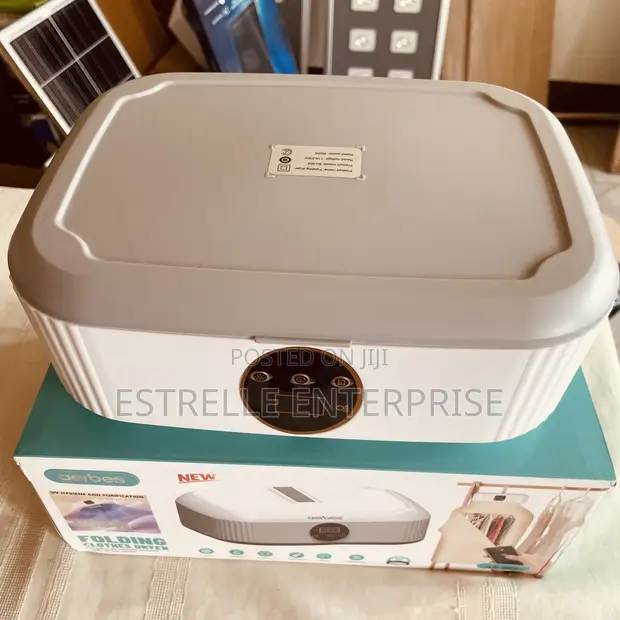 Aerbes Electric Folding Clothes Dryer with Remote - 1