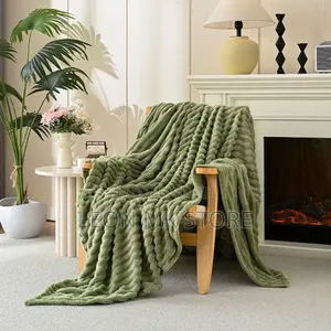 Luxury Plush Ribbed Blanket