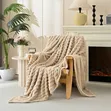 A&S Cozy Living Soft Blanket - Black - 2