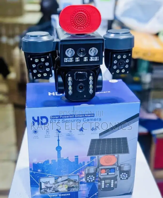 HD PTZ Solar Security Camera - 1