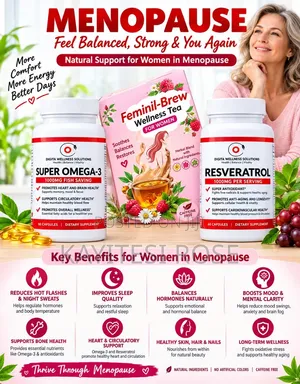 Femmi-Brew Wellness Tea (Strawberry) - Menopause Solution