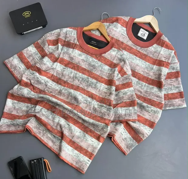 T-Shirts with Lines and Designs - 1