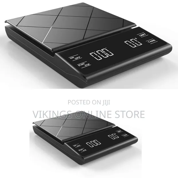 Coffee Scale with Timer and LED Touch Display - 1