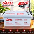 SAKO Li-Max 12.8V 200Ah LiFePO4 Lithium Battery - 2