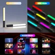 Portable RGB LED Light Wand with Remote - 4