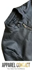 Forever 21 Men's Black Leather Jacket - 2
