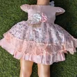 Baby/Girls Floral Cotton Dress - 2