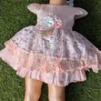 Baby/Girls Floral Cotton Dress - 3