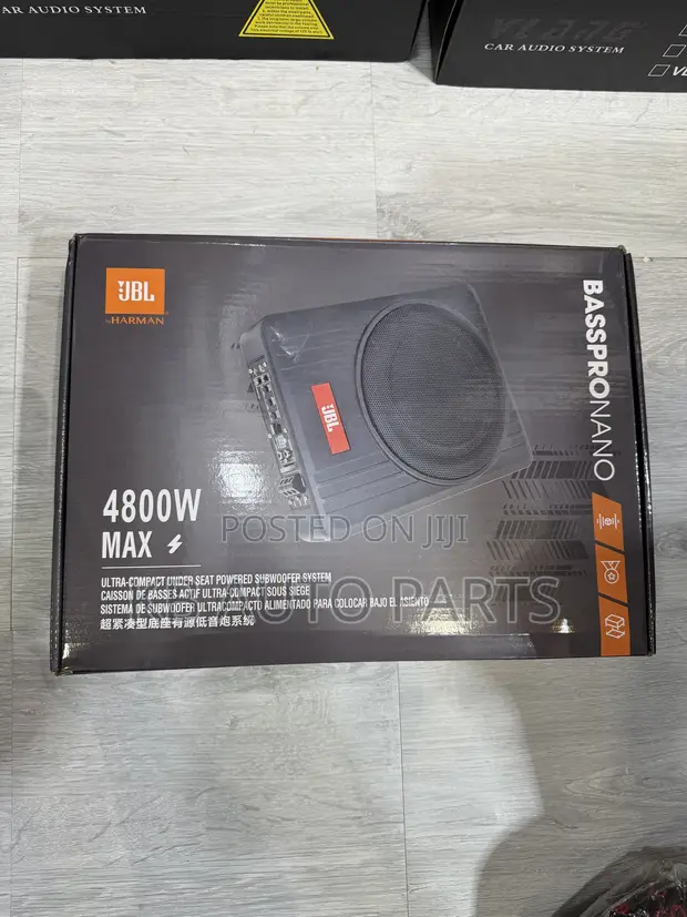 Car JBL Under-Seat Subwoofers - 1