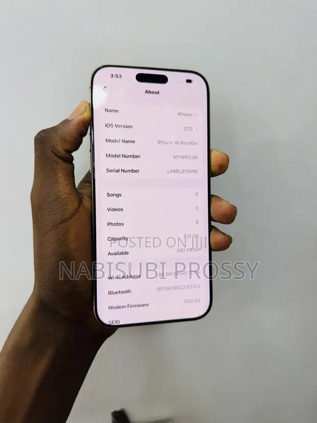 Apple iPhone 16 Pro Max 512GB Gold - 1