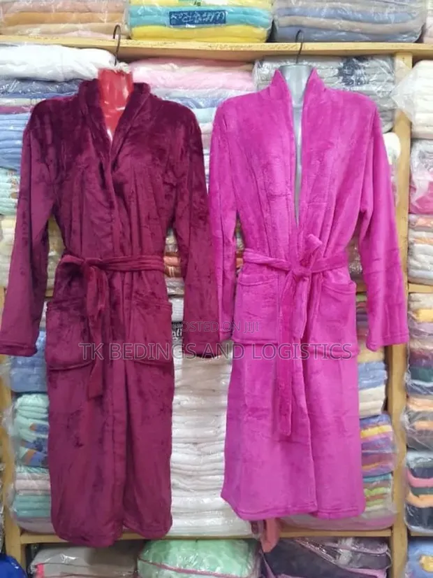 Soft Fleece Bathrobes - Brand New - 1