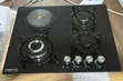 Globalstar 3 Gas + 1 Electric Built-in Hybrid Hob GE6001GB - 2