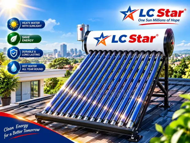 80 Liters LC Star Clean Energy Solar Water Heater - 1
