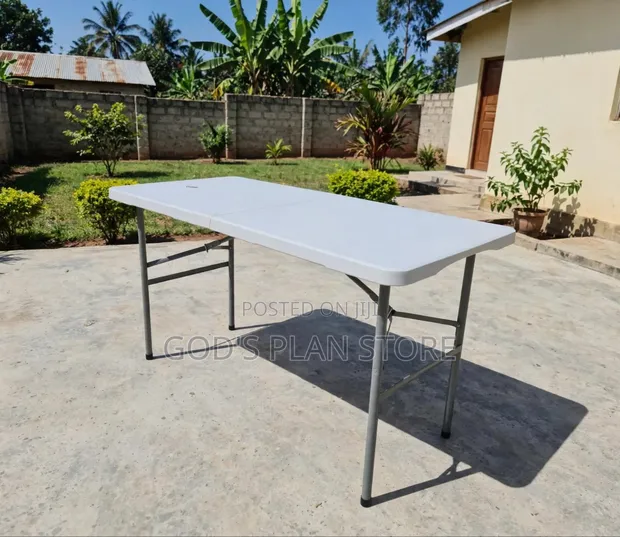 World Industries Plastic Folding Table 120x60cm - 1