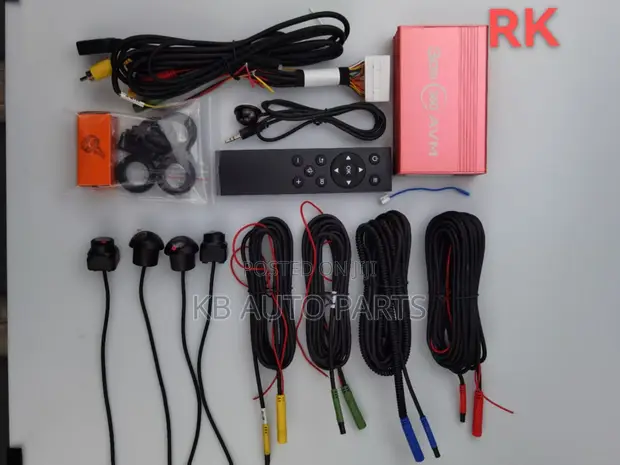 360 Car Camera System with Night Vision & Bird View - 1