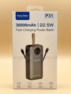 Haino Teko P31 30000mAh 22.5W Fast Charging Power Bank