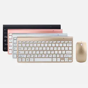 Wireless Mini Multimedia Keyboard and Mouse Combo Kit