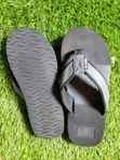 Men's Black Flat Sandals - Size 43 - 3