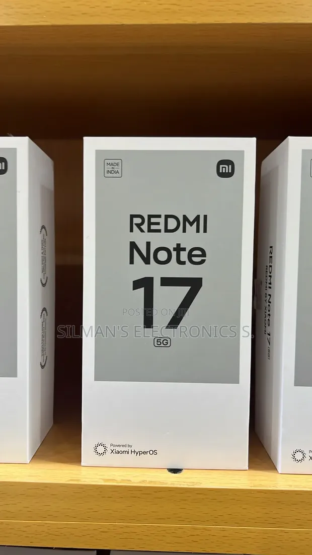 New Xiaomi Redmi Note 17 128GB Black - 1