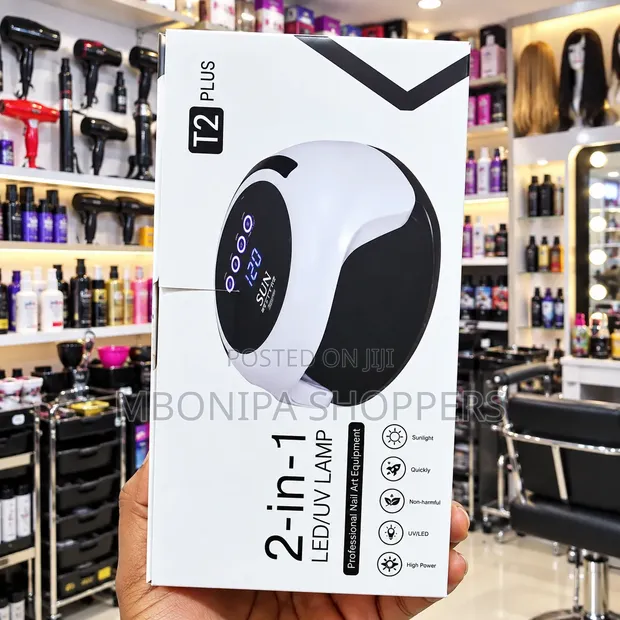 T2 Plus 2-in-1 LED/UV Nail Lamp - Professional Nail Dryer - 1