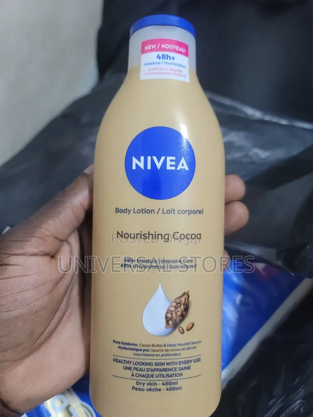 Nivea Nourishing Cocoa Body Lotion (400ml) - 1