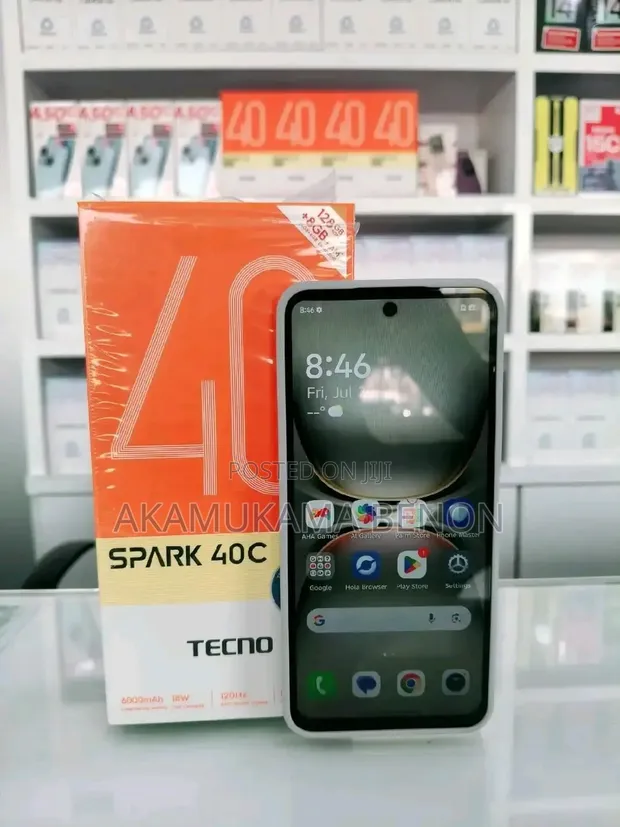 New Tecno Spark 40 256GB Silver - 1